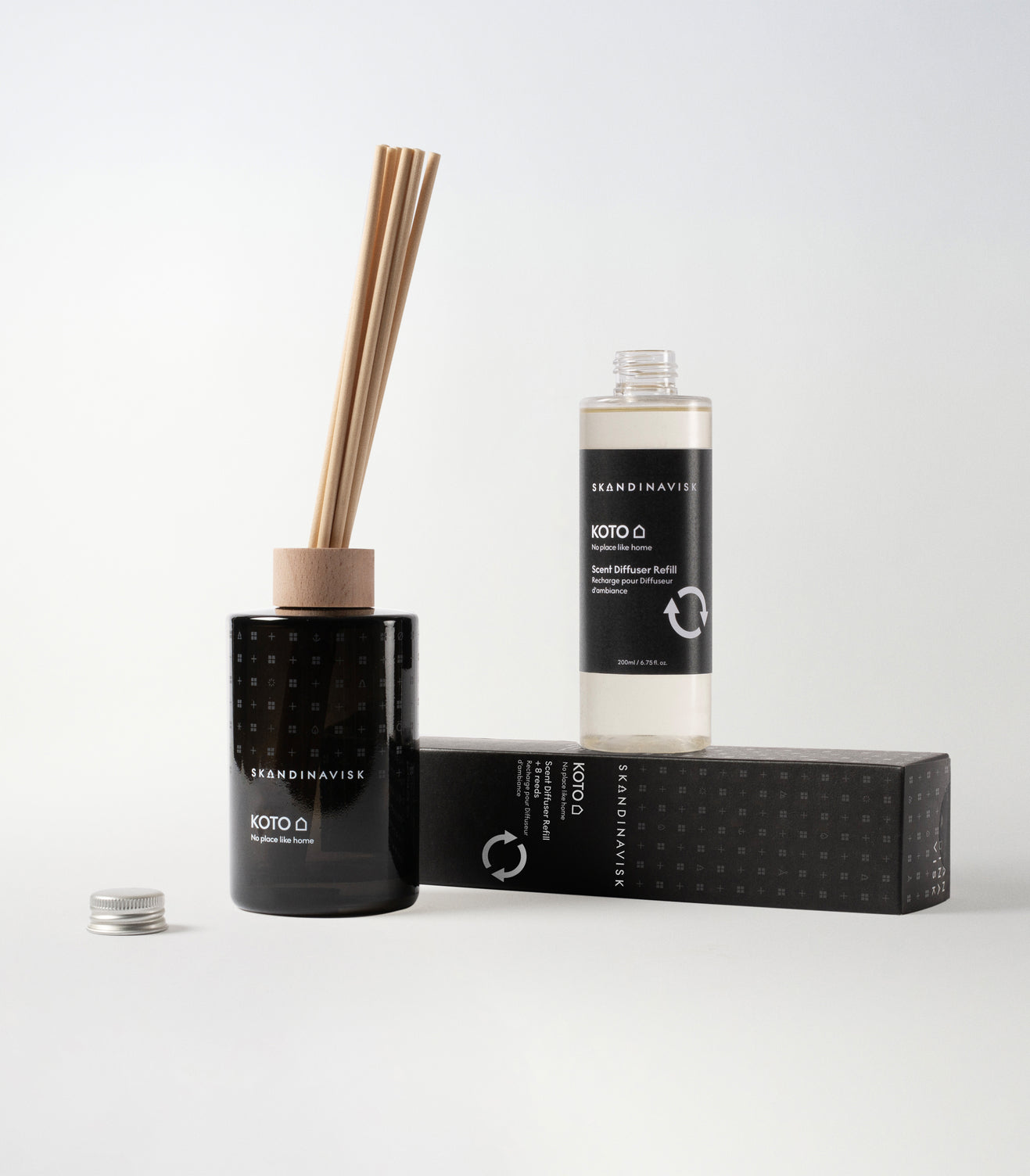 Koto diffuser, sort - 200 ml.