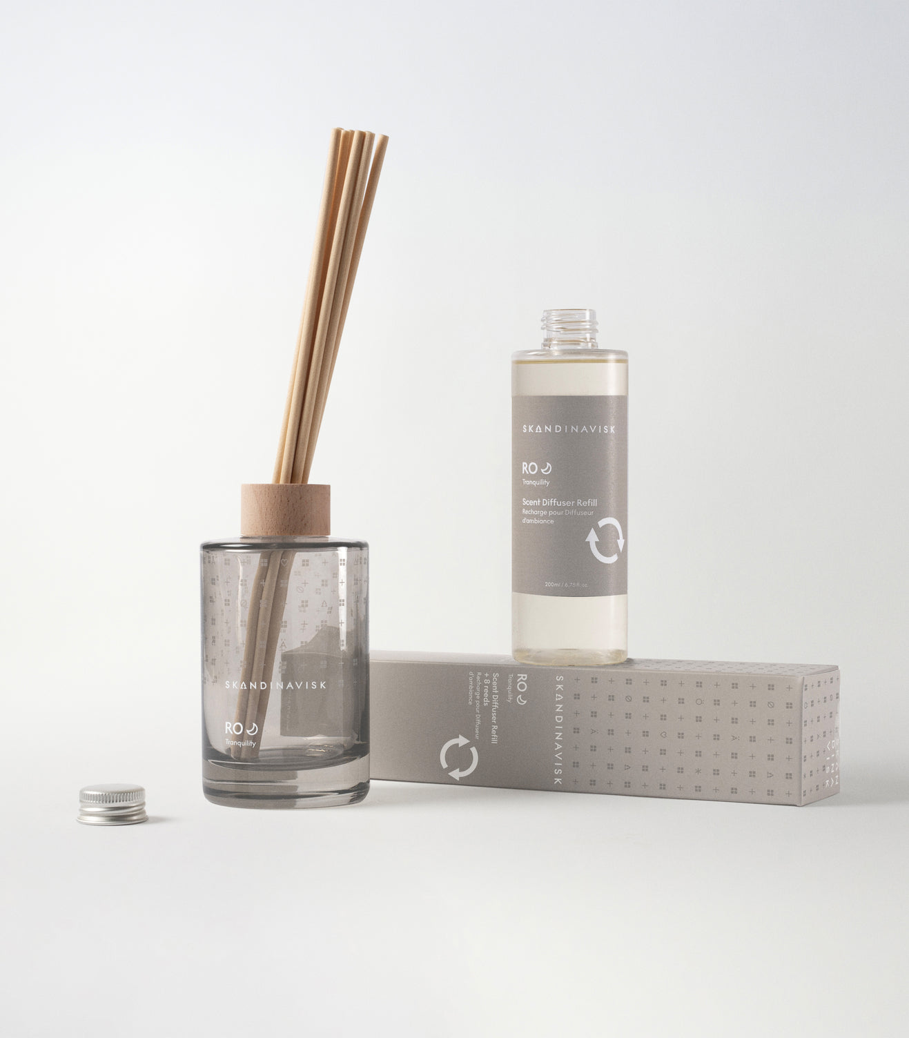 Ro diffuser, Cool Grey - 200 ml.
