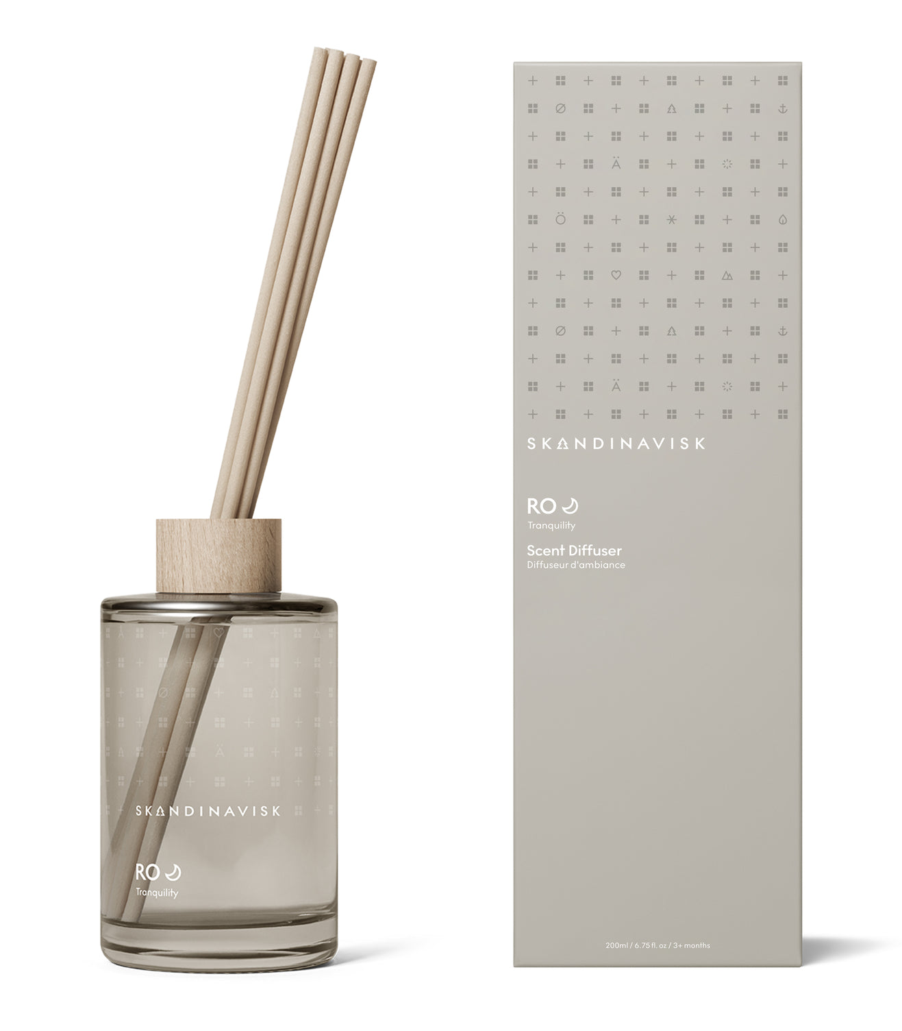 Ro diffuser, Cool Grey - 200 ml.