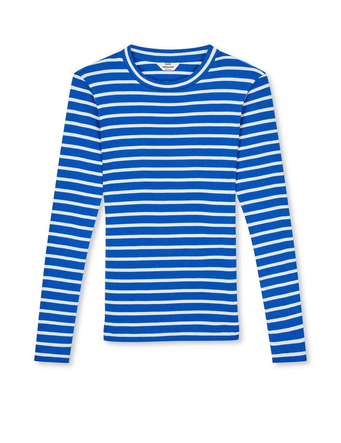 2X2 Cotton Stripe Tuba langærmet t-shirt - Surf The Web/Vanilla Ice