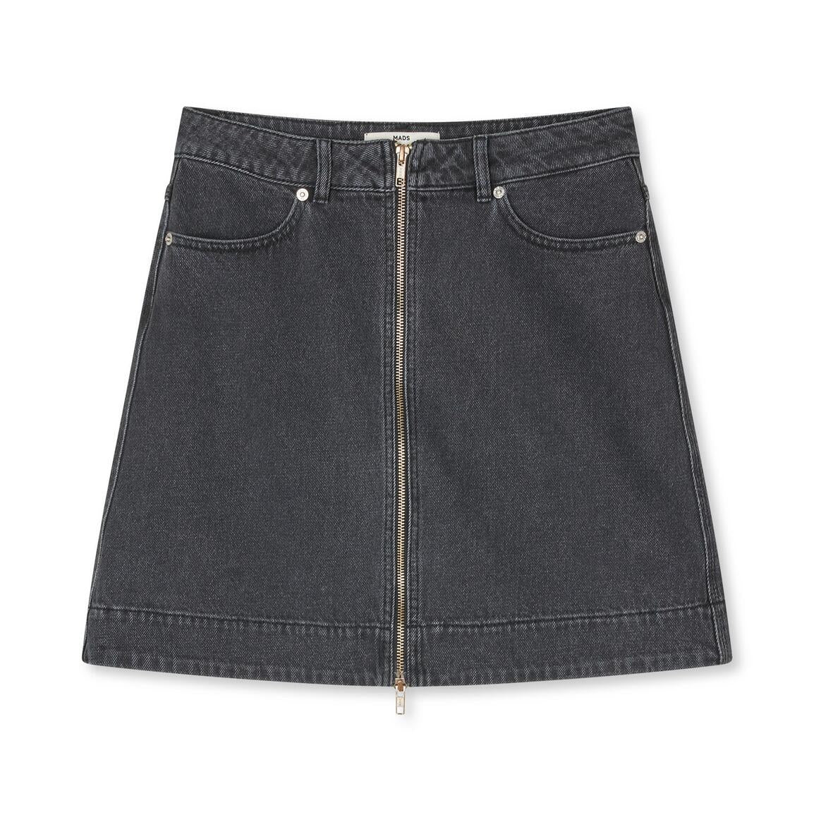Luke Riva denimnederdel - Black Vintage