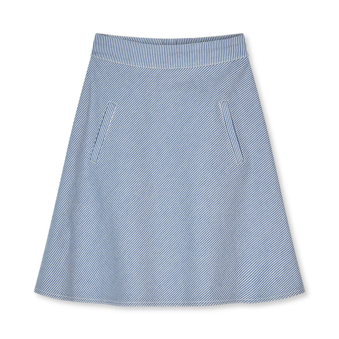 Hickory Punk Stelly denimnederdel - Bright Cobalt