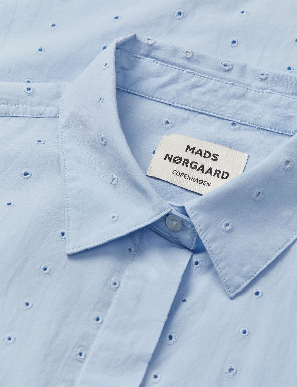 Broda Nancy skjortekjole - Cashmere Blue