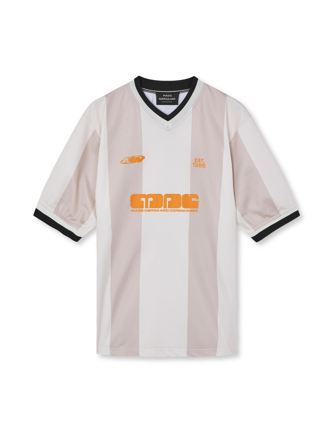 Sport fodbold t-shirt - Oatmeal
