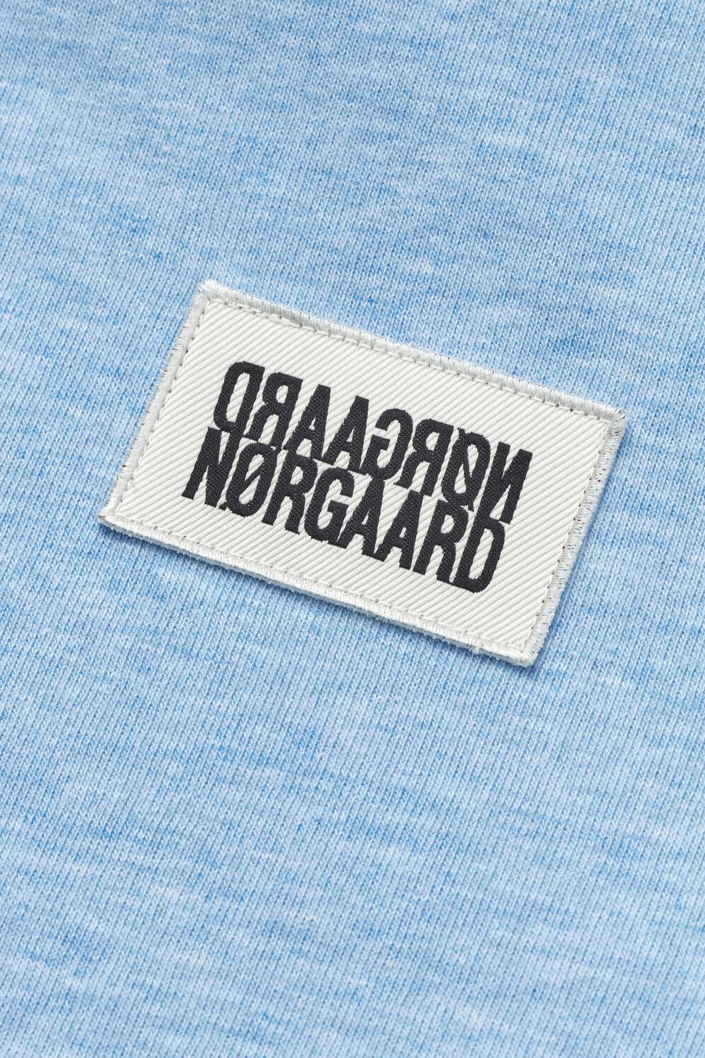 Standard Bobo hættetrøje - Light Blue Melange