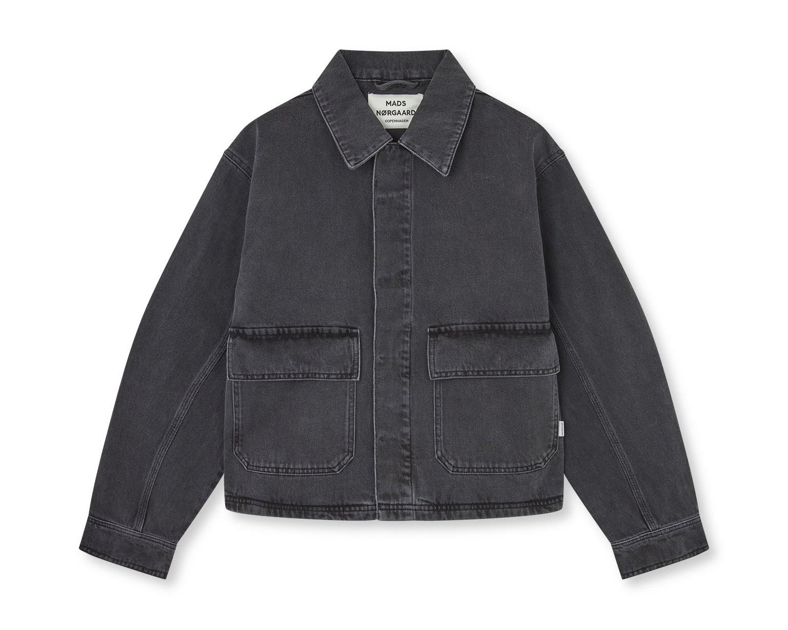 Luke Solar denimjakke - Black Vintage