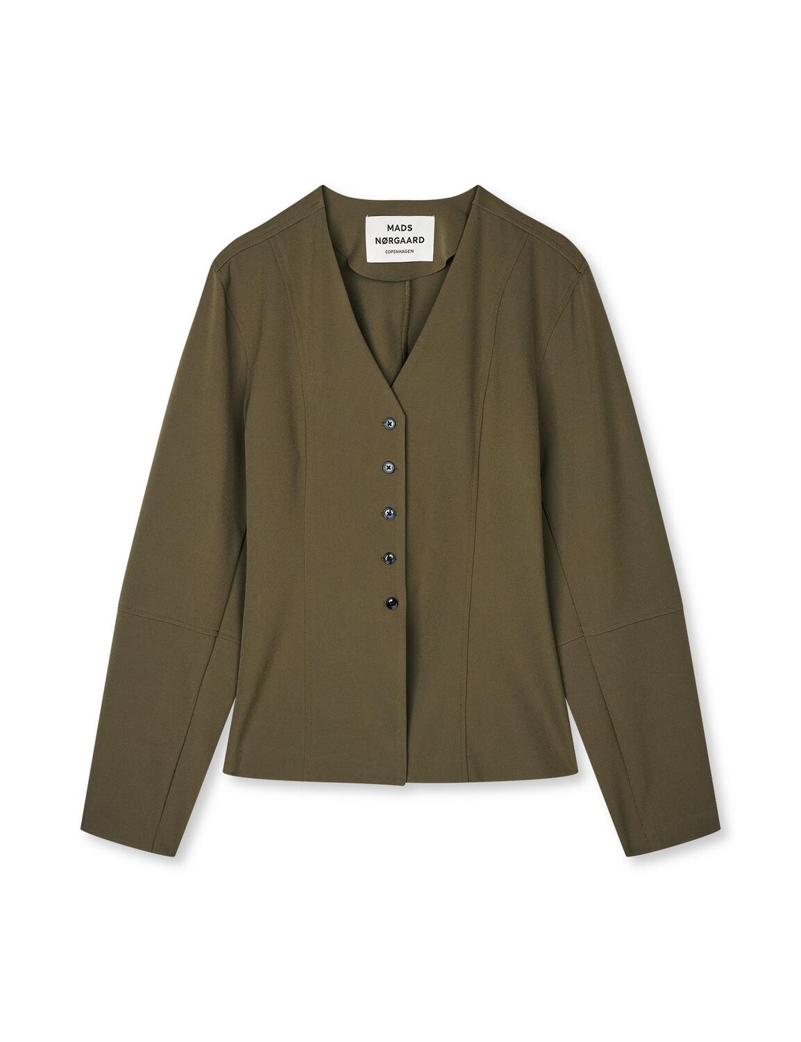 Stretchy Nylon Sara blazer – Tarmac