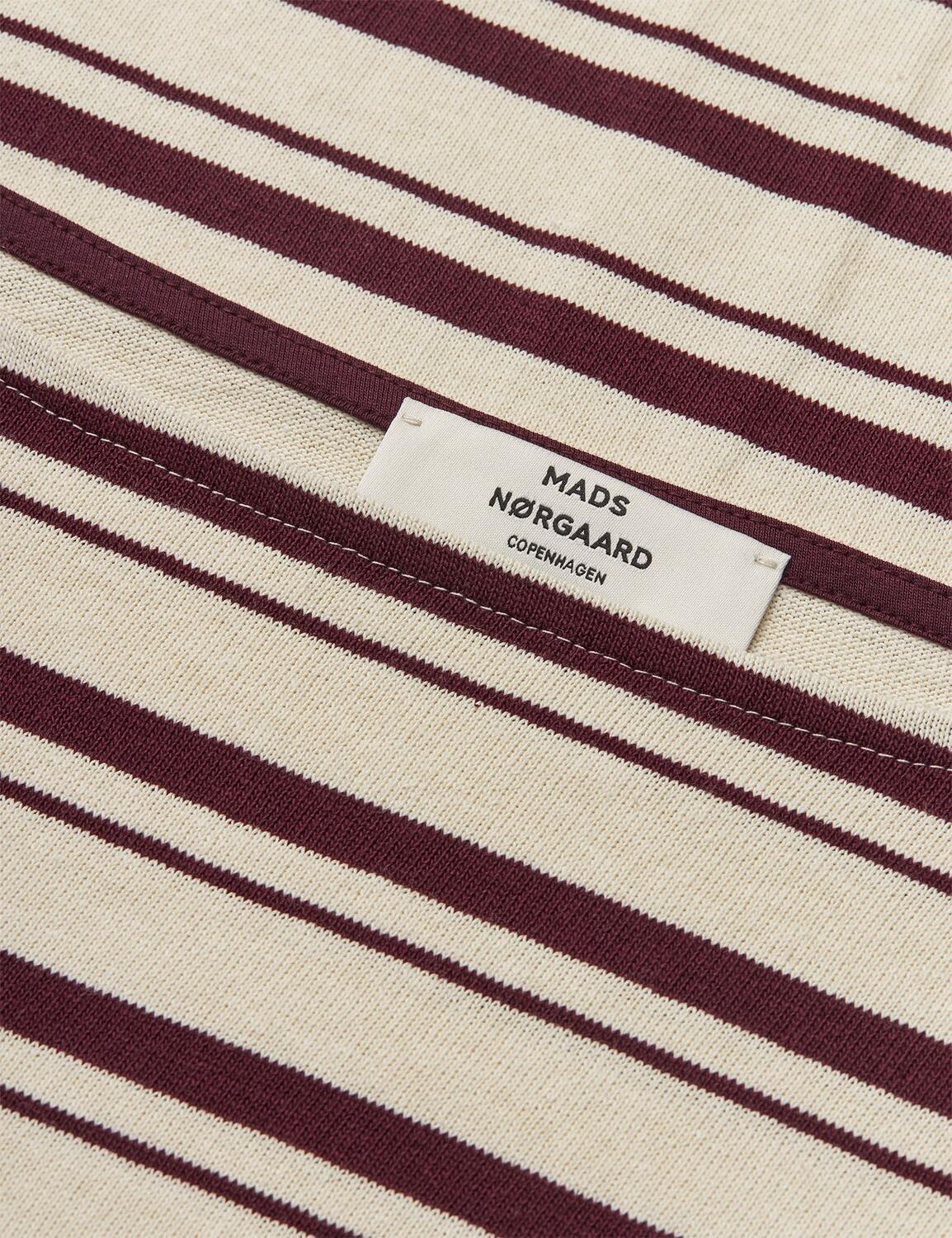 Pablo Gabi langærmet t-shirt – Vanilla Ice/Winetasting