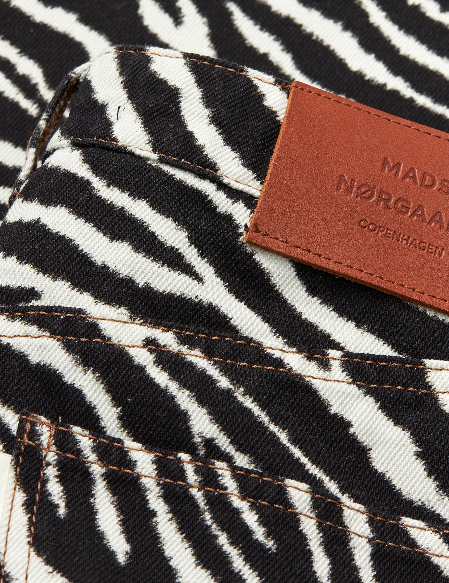 Mock Twill Christel jeans – Zebra