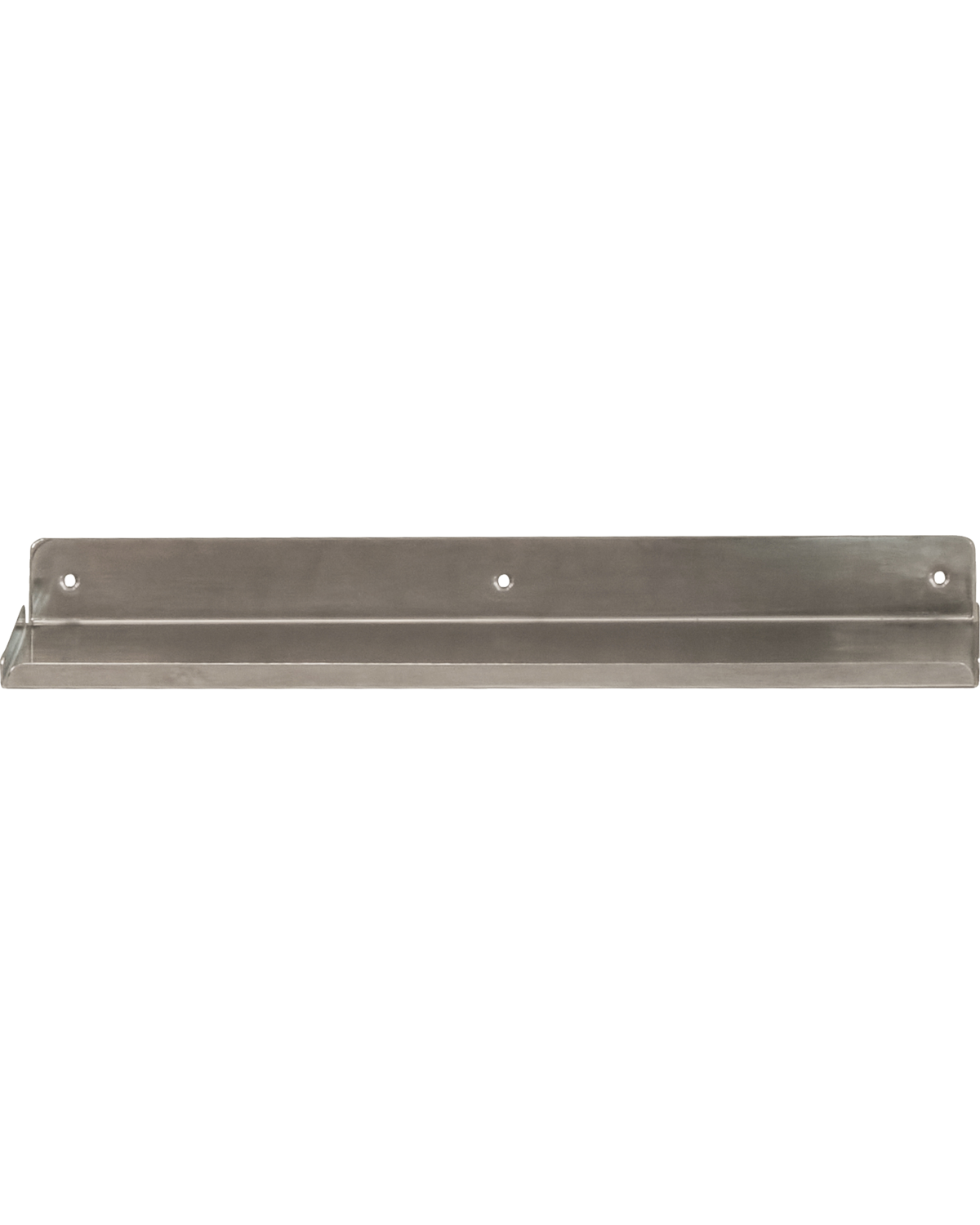 Ledge hylde, Børstet Sølv - L43 cm