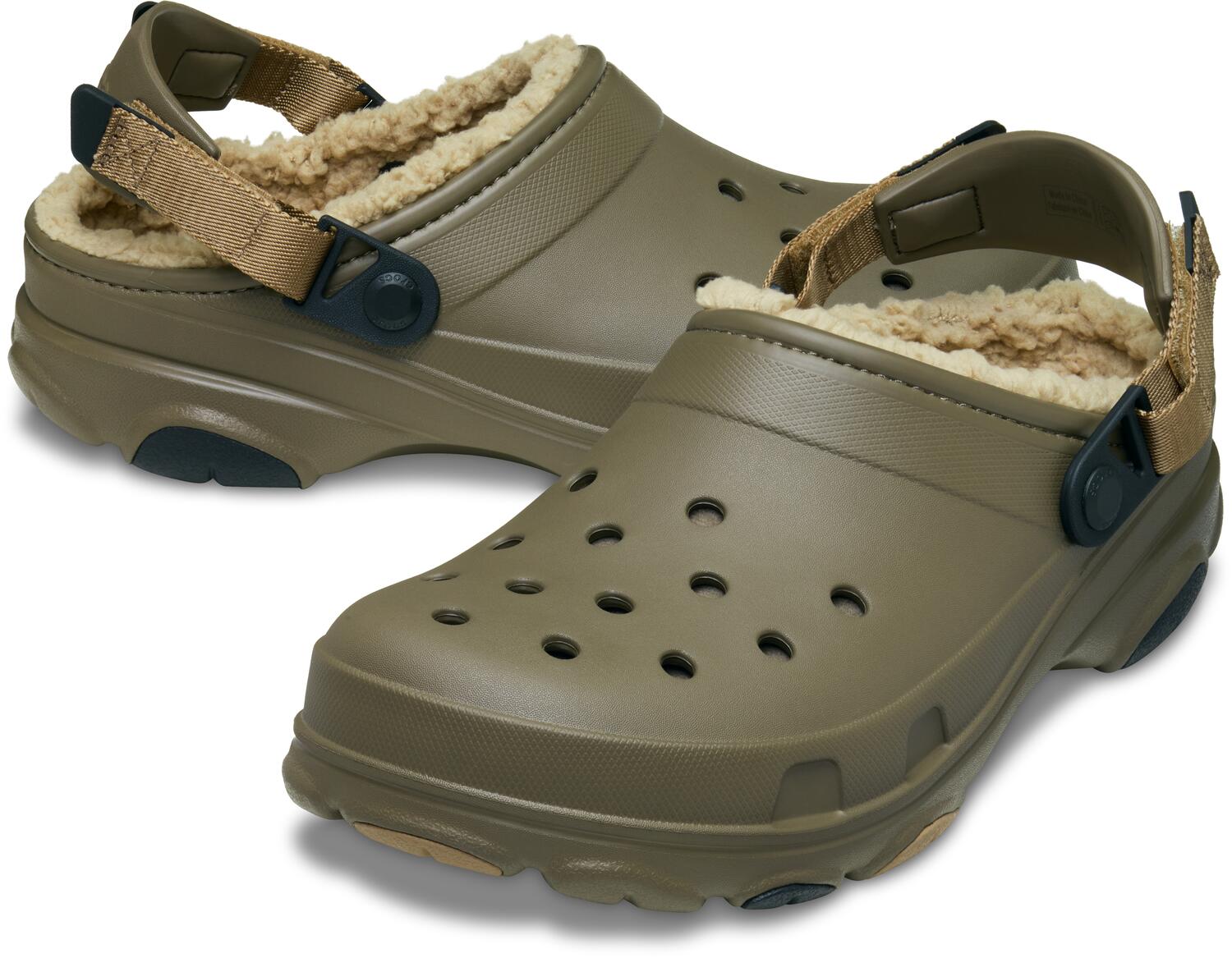 All Terrain Lined clog - Walnut