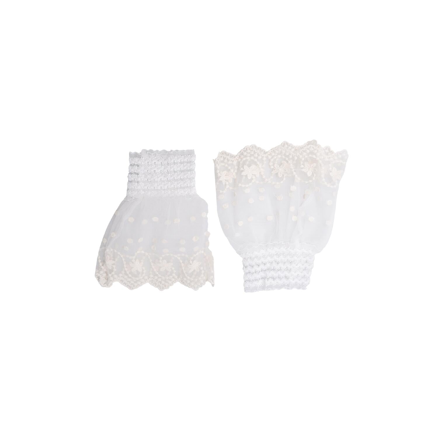 Reeva blonde manchetter – Off White