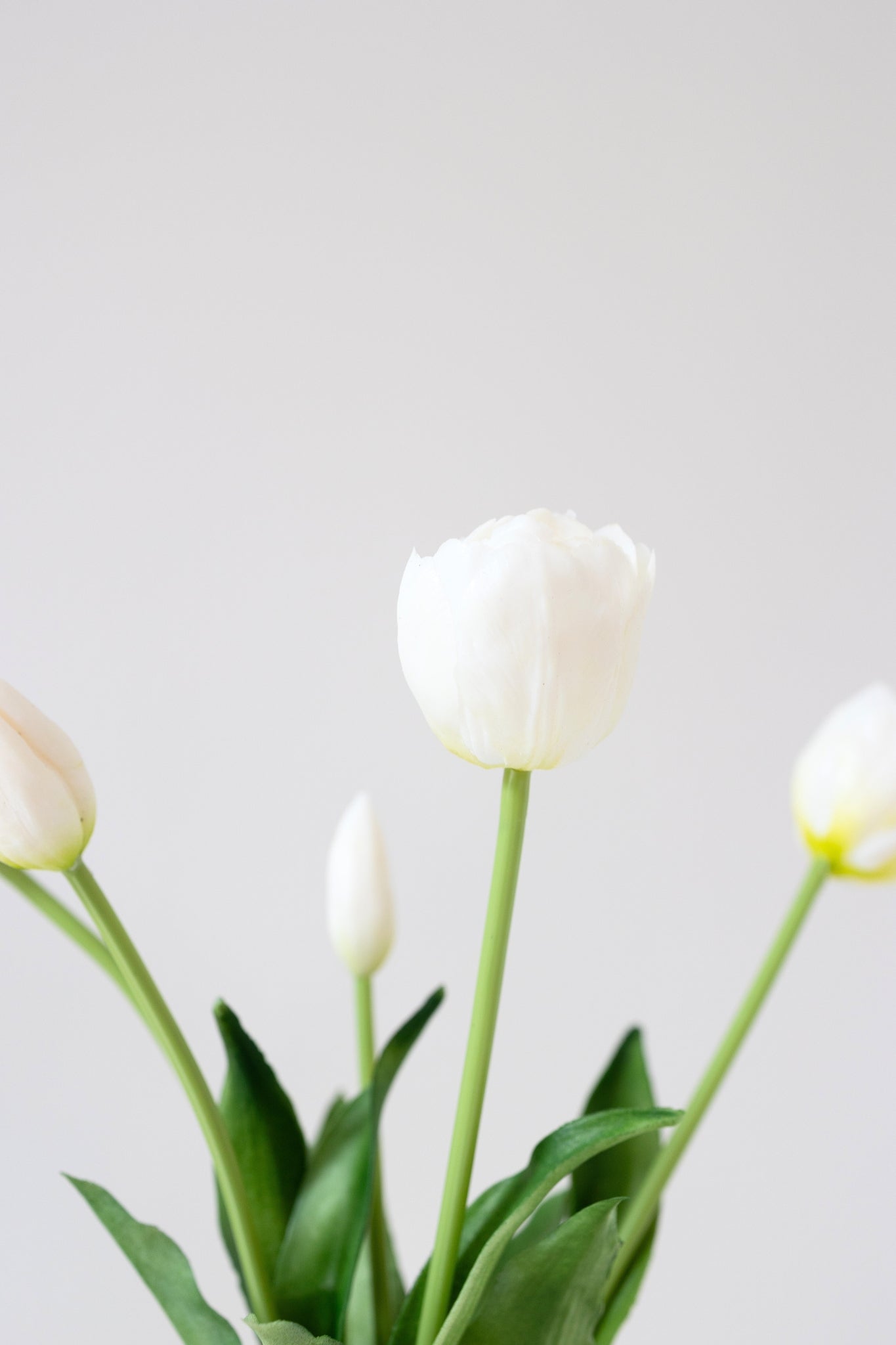 Kunstige Layered tulipaner - hvid