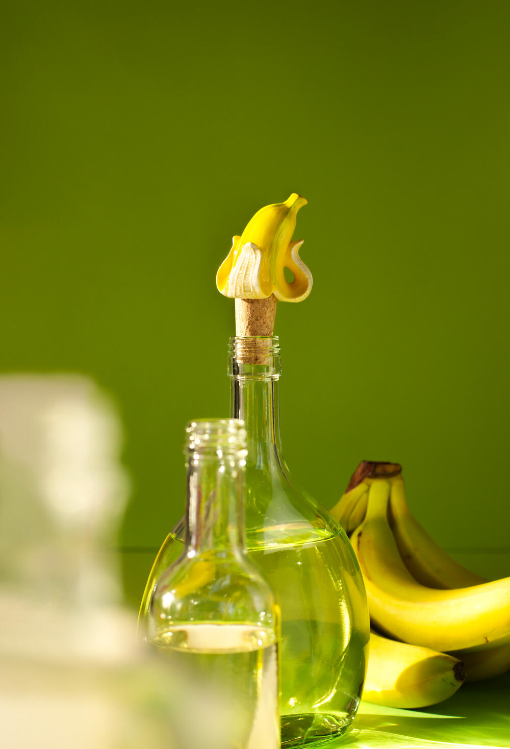 Banana Romance flaskeprop - gul