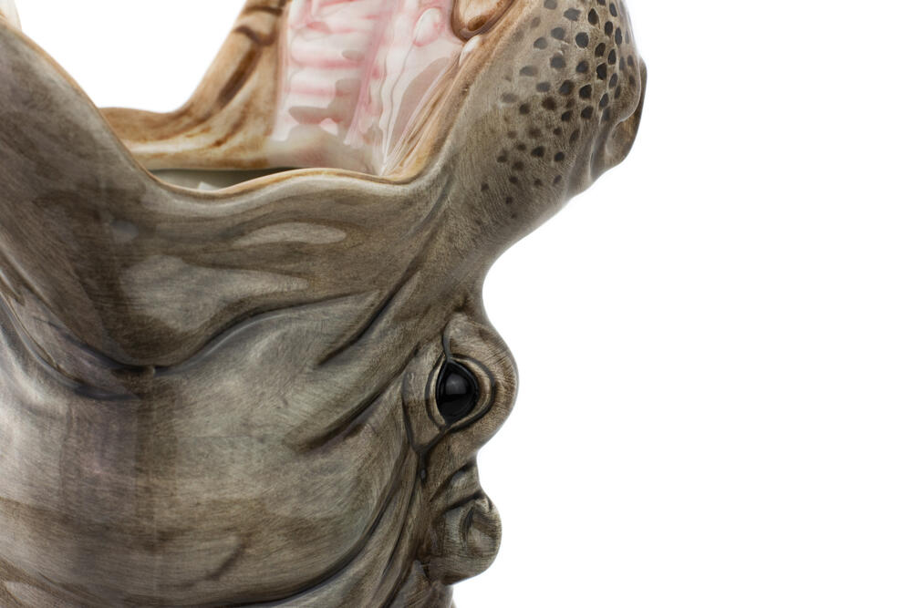 Hungry Hippo vase - grå