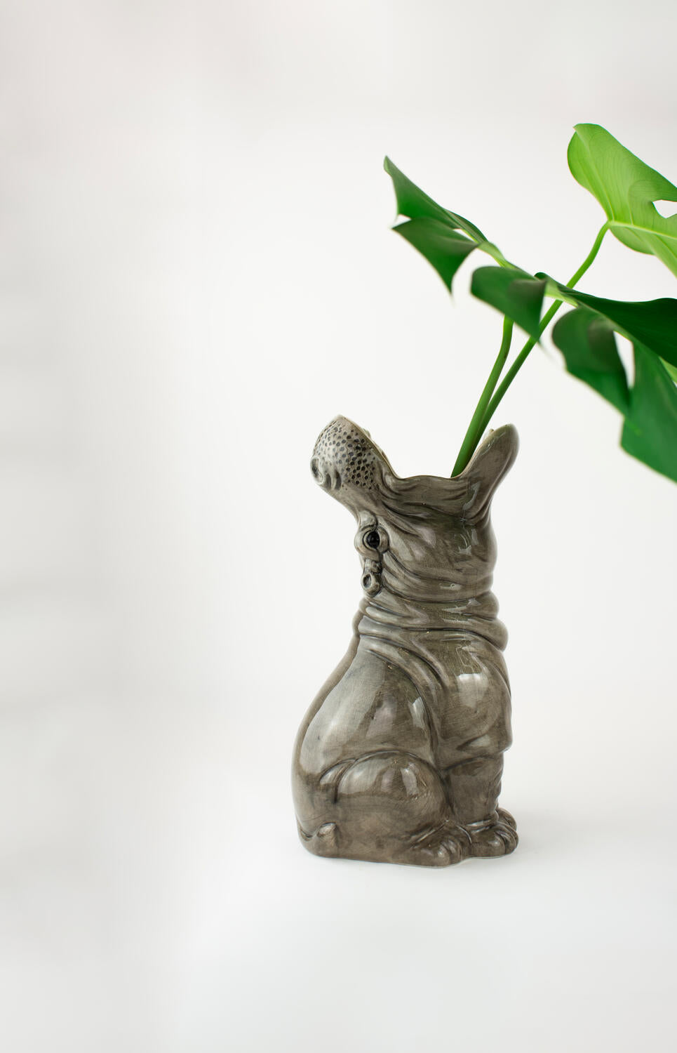 Hungry Hippo vase - grå