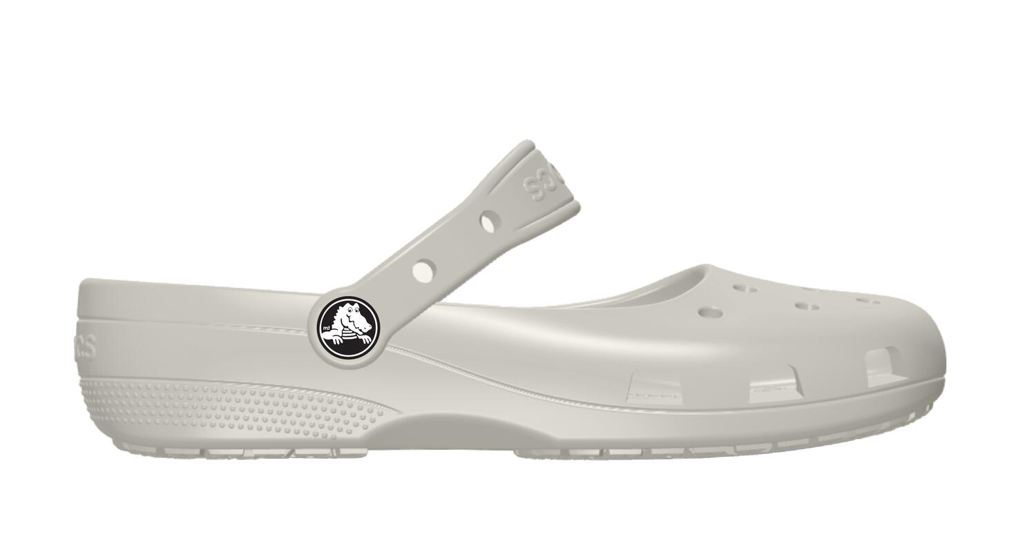 Classic ballerinasko - Chalk