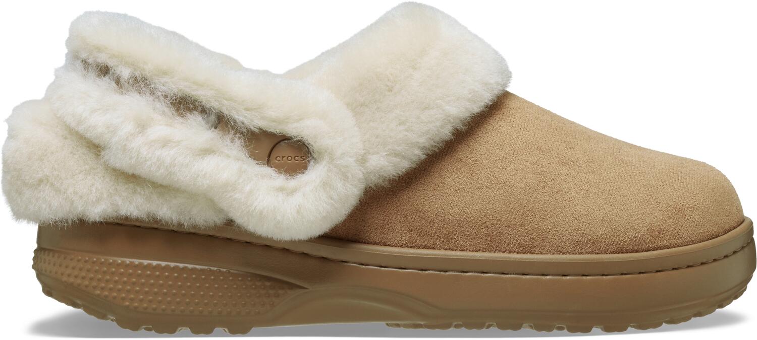 Classic Unfurgettable Suede clog - Sepia