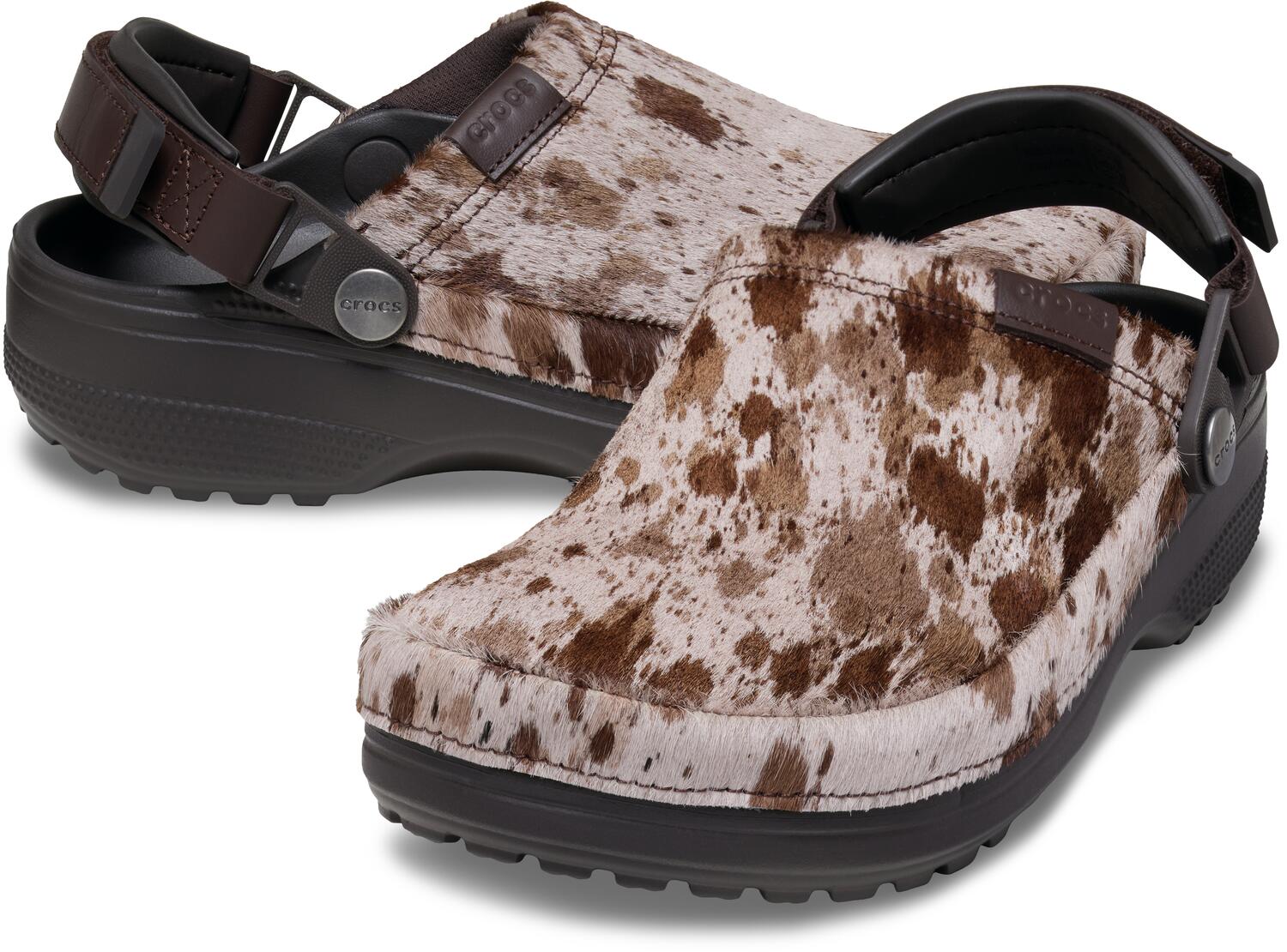 Classic Crafted Pony Hair clog - Espresso