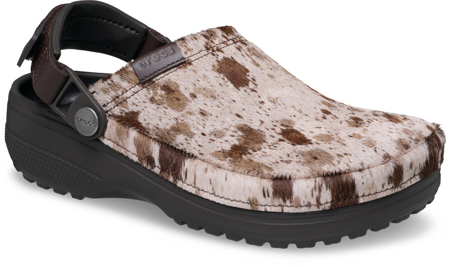 Classic Crafted Pony Hair clog - Espresso