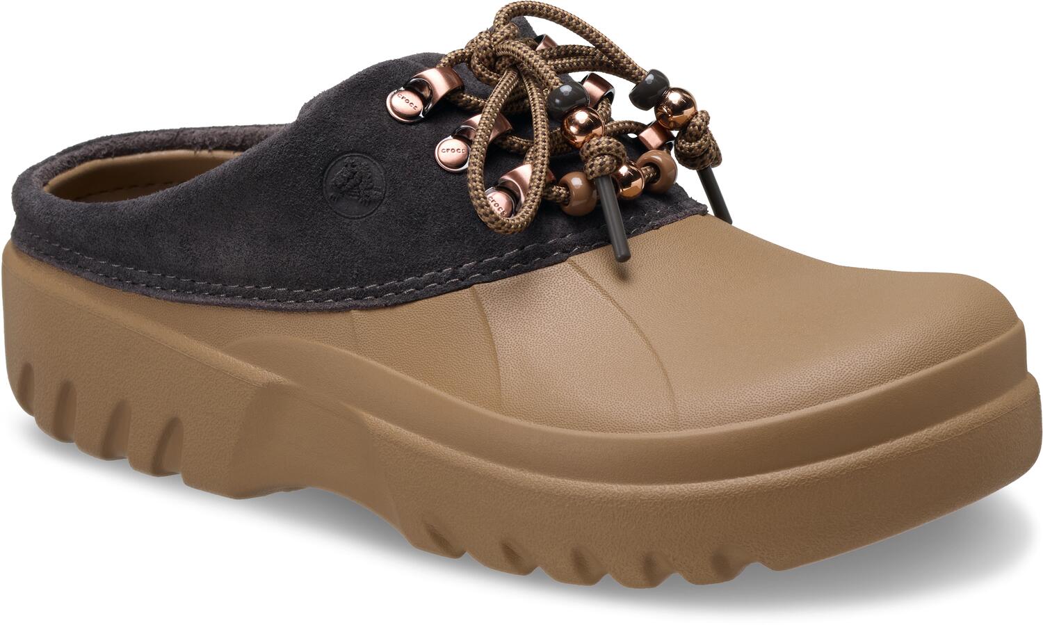 Axle Suede clogs - Sepia/Dark Cocoa