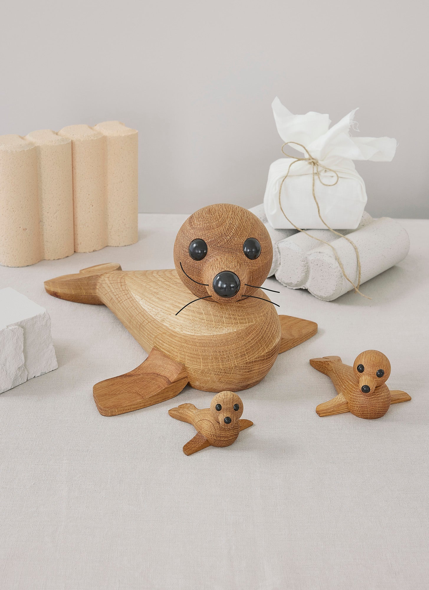 Anaana træfigur - eg