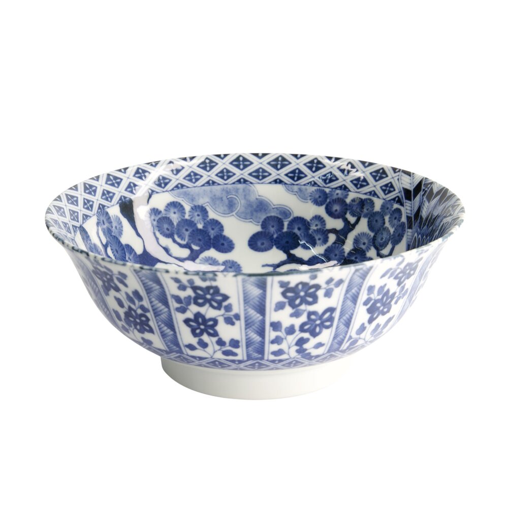 Hawk Ramen skål, blå - Ø21 cm