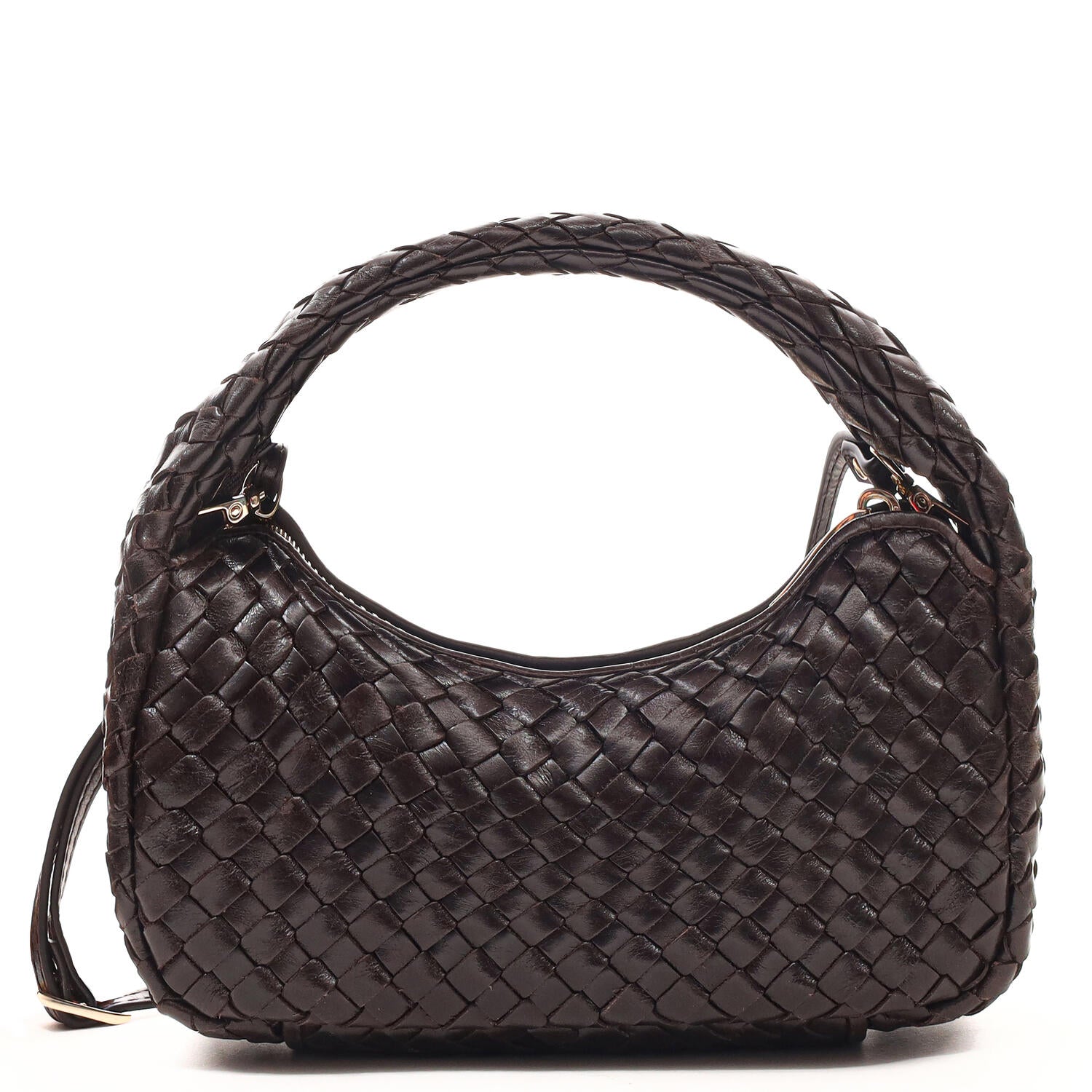 Salerno Madelaine håndtaske - mørkebrun