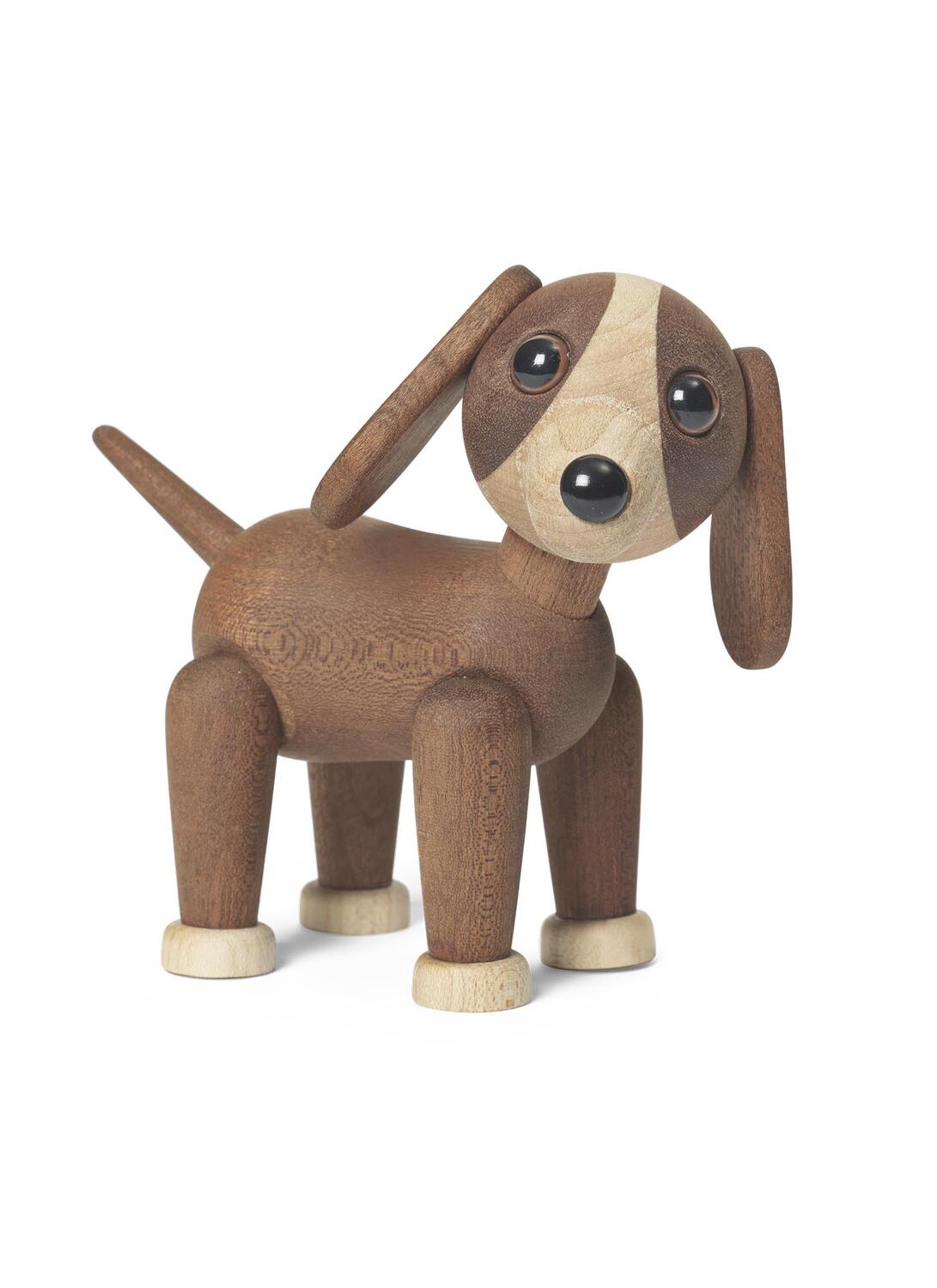 Twix hund - mørk mahogni