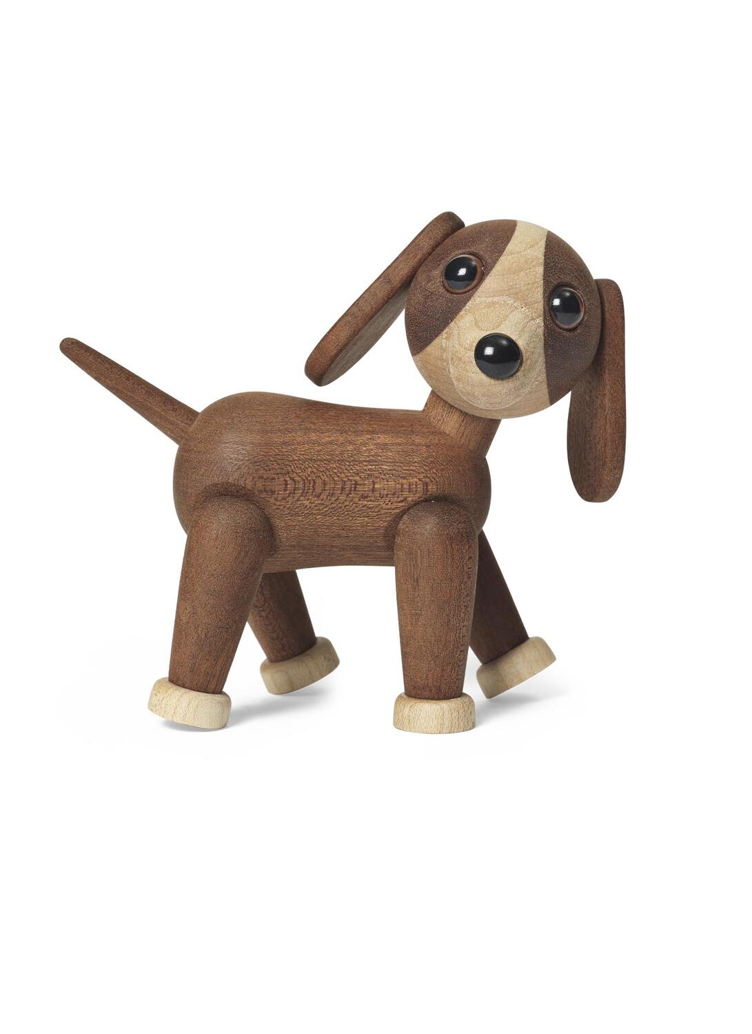 Twix hund - mørk mahogni