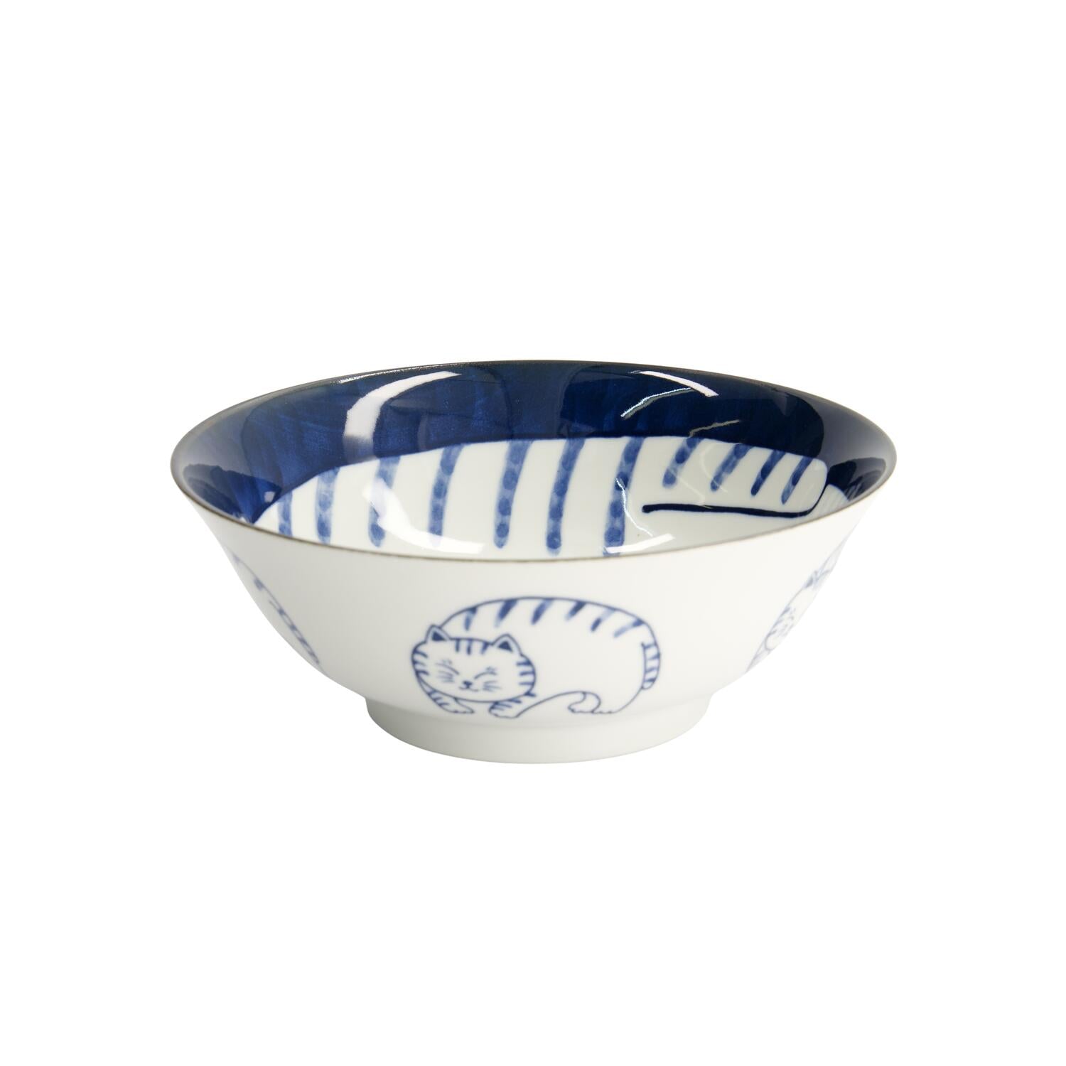 Cat Neko Kawaii ramenskål - Ø19,7 cm