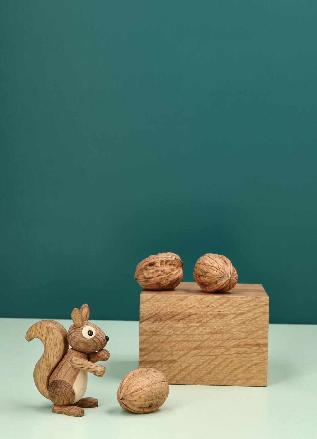 Chippy Egern træfigur - brun