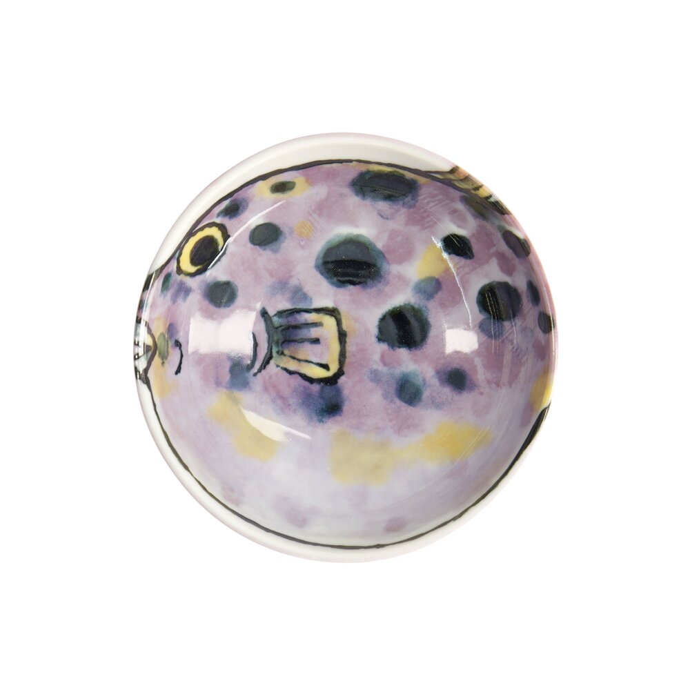 Seafood skål, Blowfish Fugu Purple - 150 ml