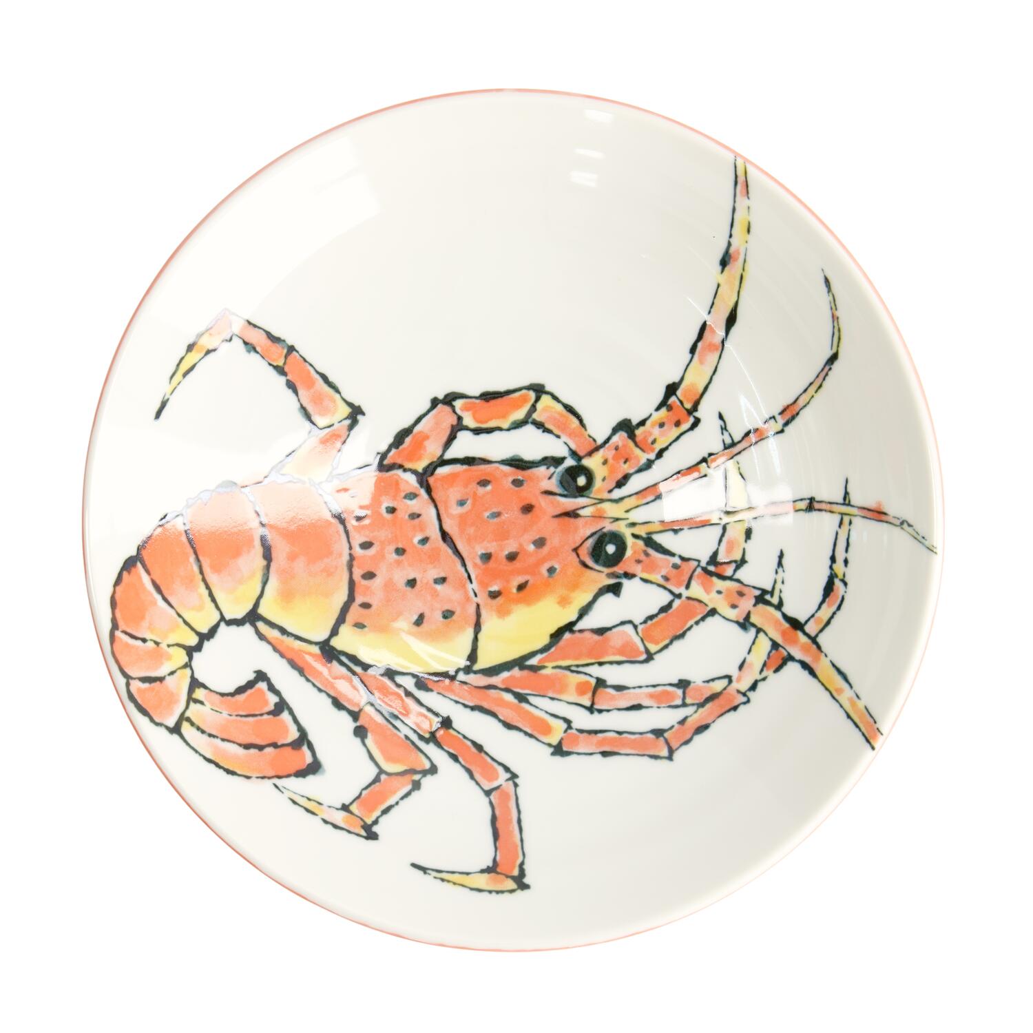 Lobster Seafood dyb tallerken - Ø21,7 cm
