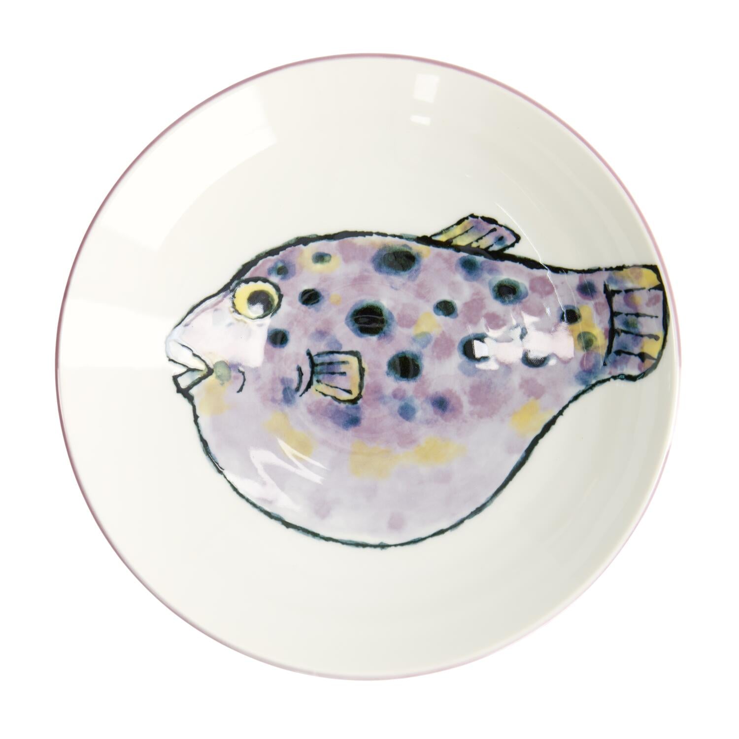 Blowfish Fugu Seafood dyb tallerken - Ø21,7 cm