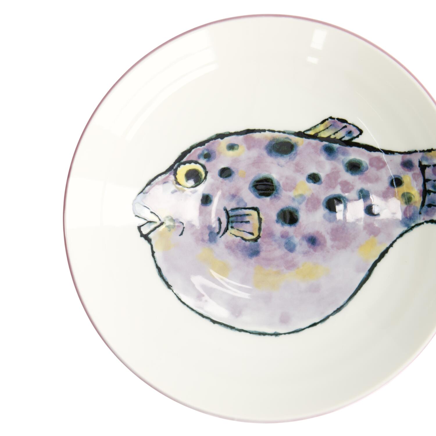 Blowfish Fugu Seafood dyb tallerken - Ø21,7 cm