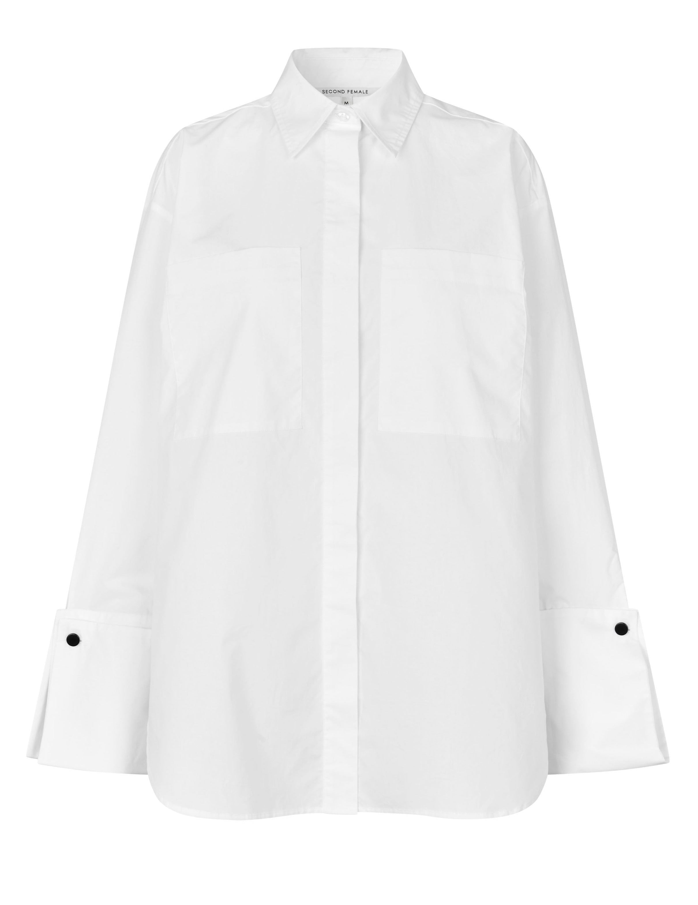 Calico skjorte - hvid