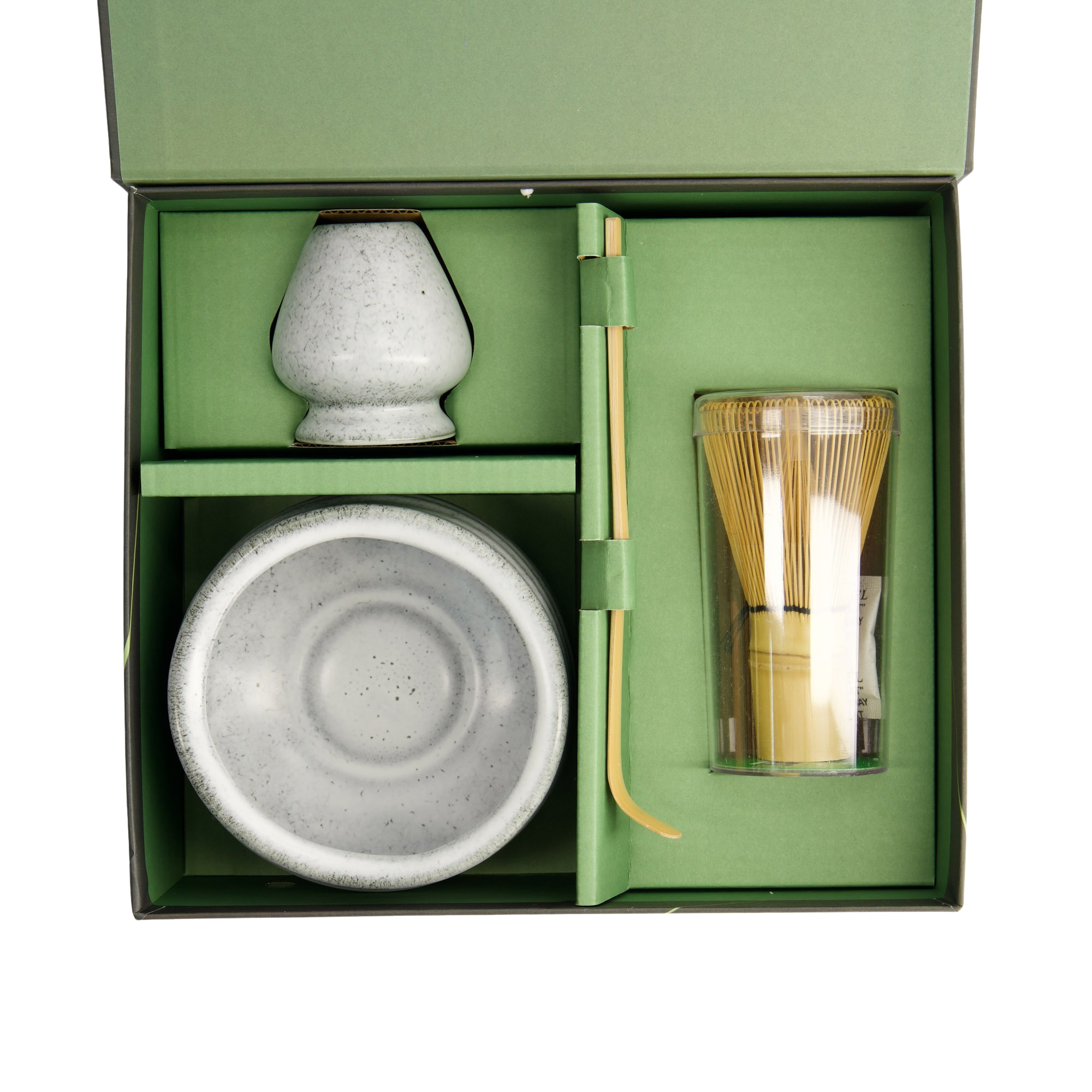 Matcha gavesæt - grå