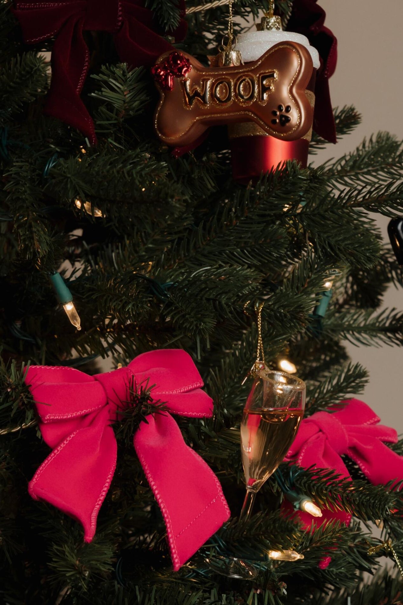Kødben juleophæng - H6,5 cm.