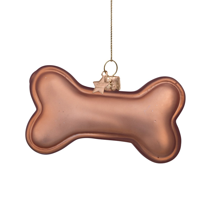 Kødben juleophæng - H6,5 cm.