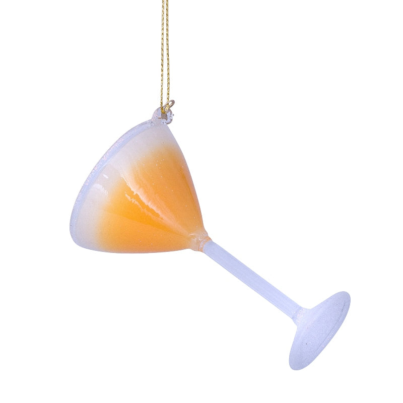 Pornostjerne Martini juleophæng - H9 cm.