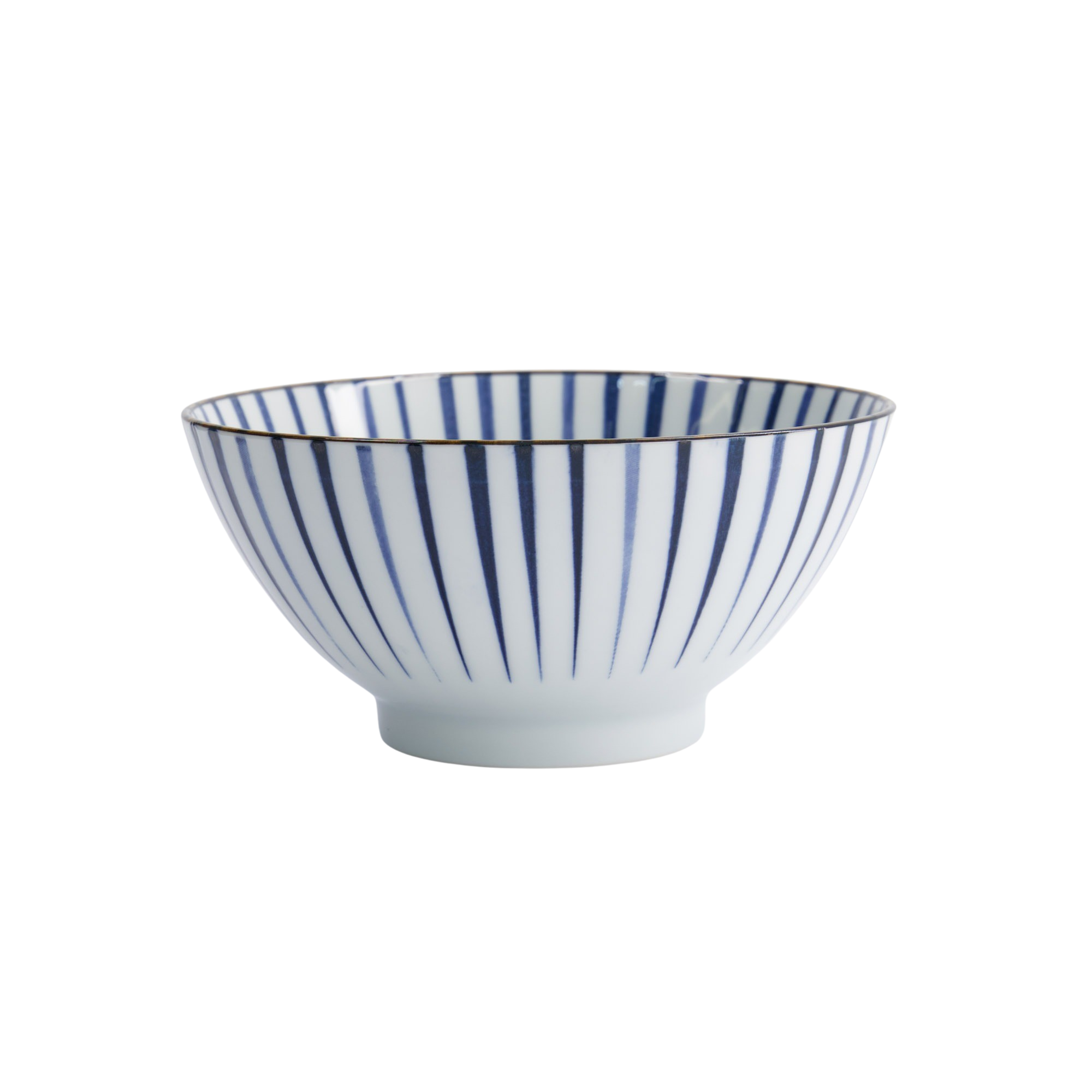 Natsu Tokusa Mixed skål, blå/hvid - Ø17,8 cm.