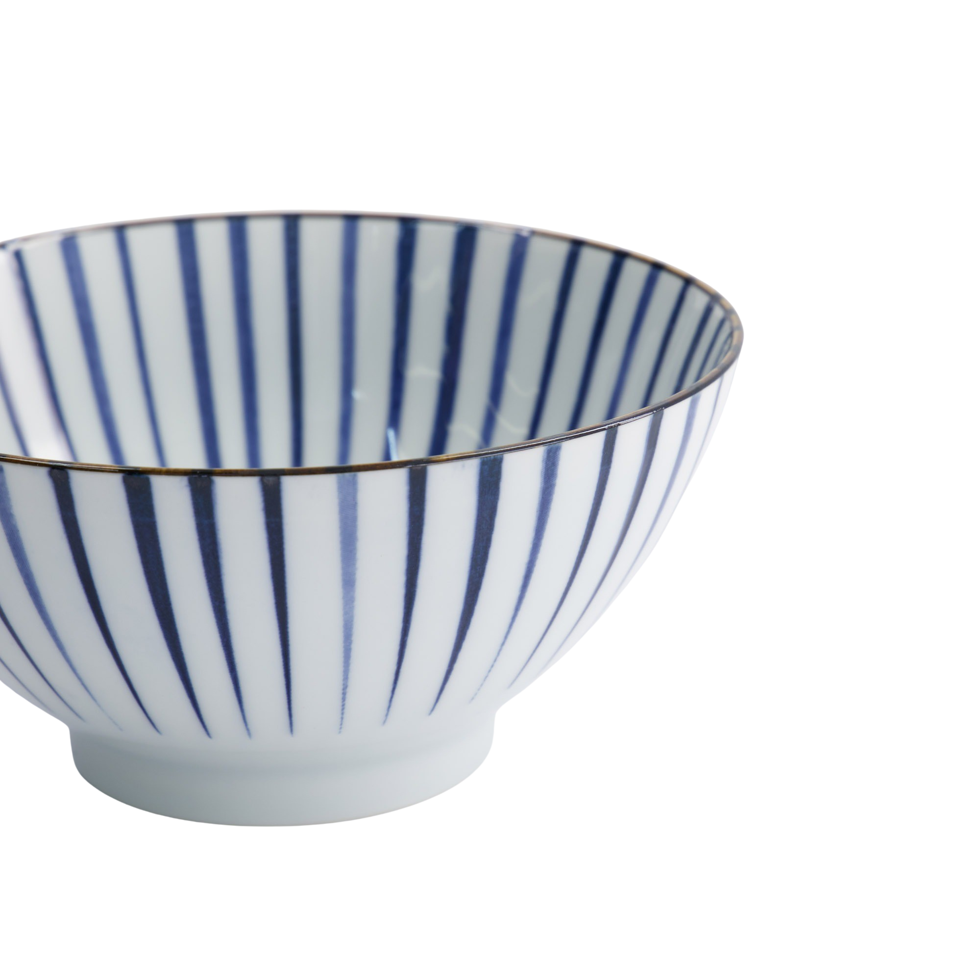 Natsu Tokusa Mixed skål, blå/hvid - Ø17,8 cm.