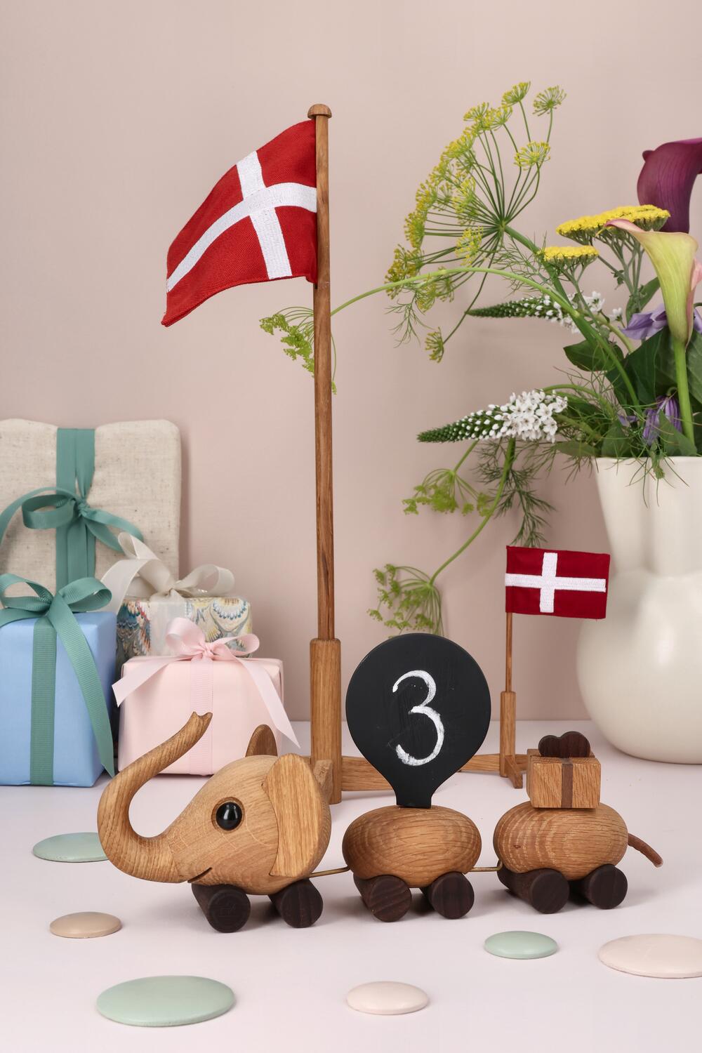 Fødselsdagstoget - brun