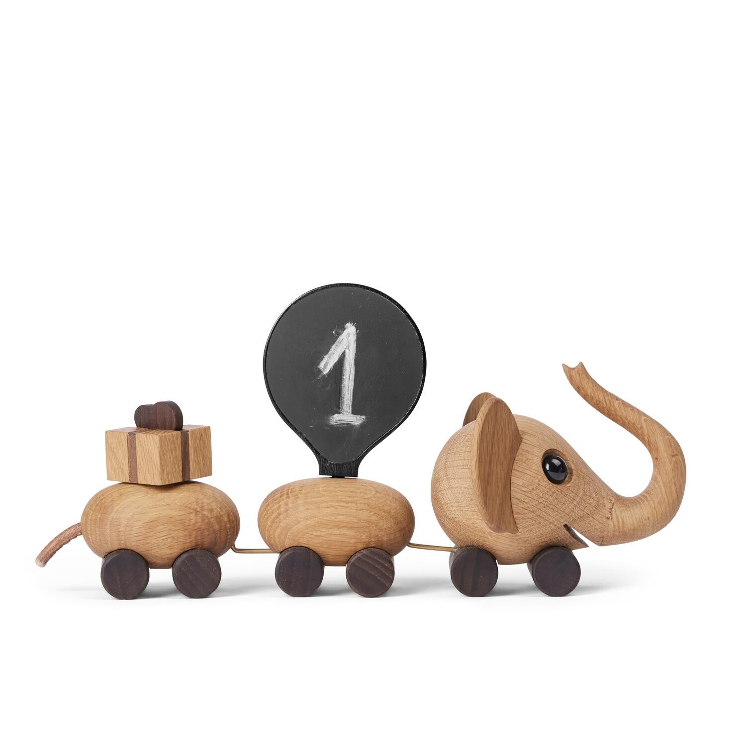 Fødselsdagstoget - brun