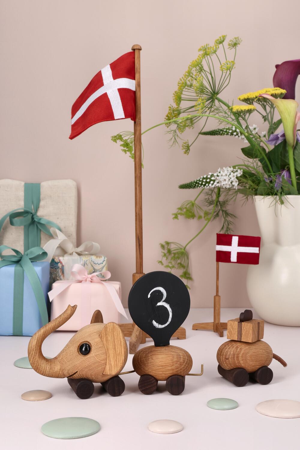 Fødselsdagstoget - brun