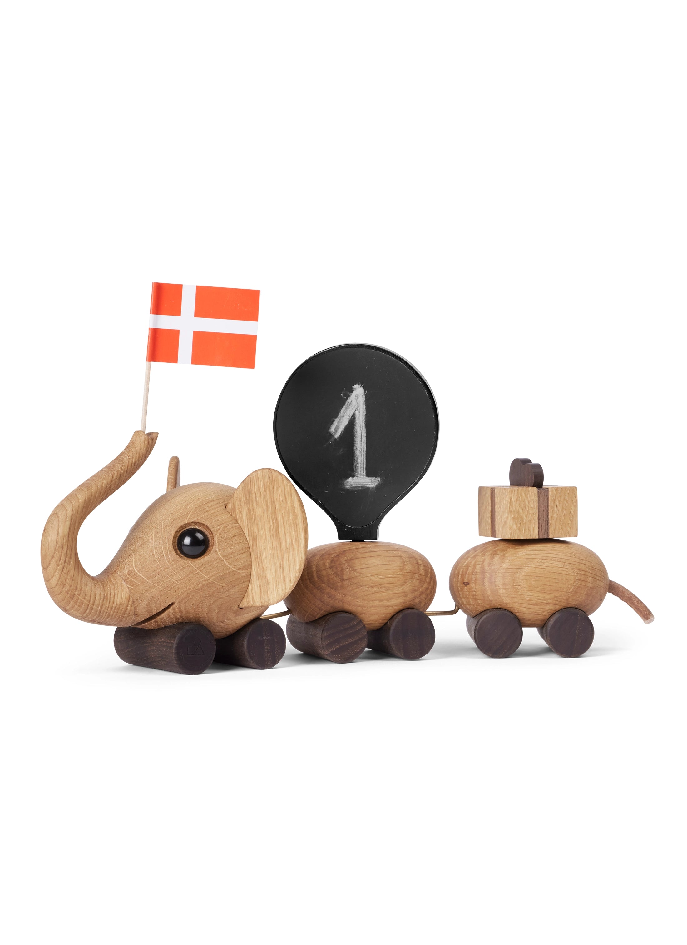 Fødselsdagstoget - brun