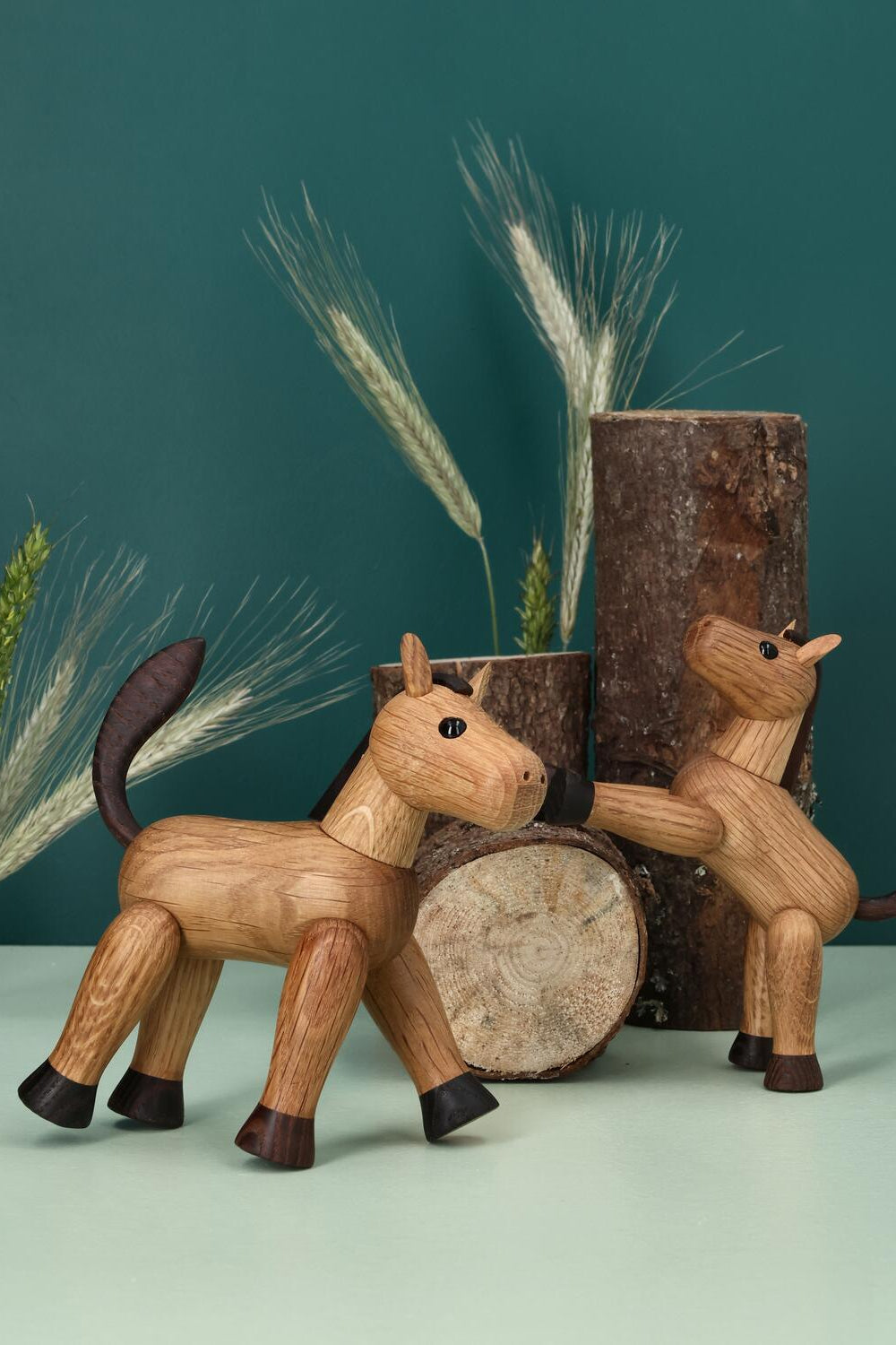 Beauty Hest træfigur - brun