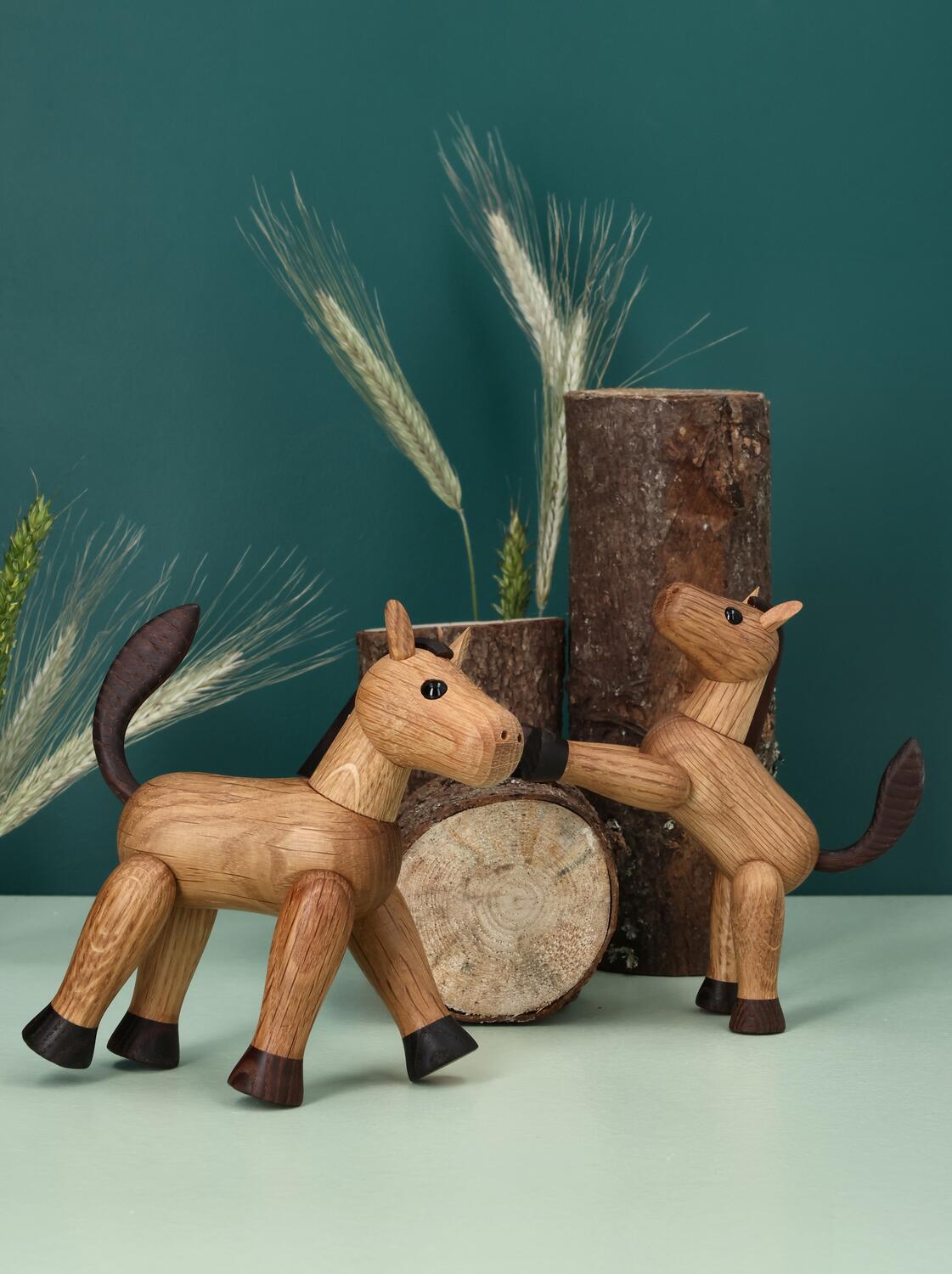 Comet Hest træfigur - brun