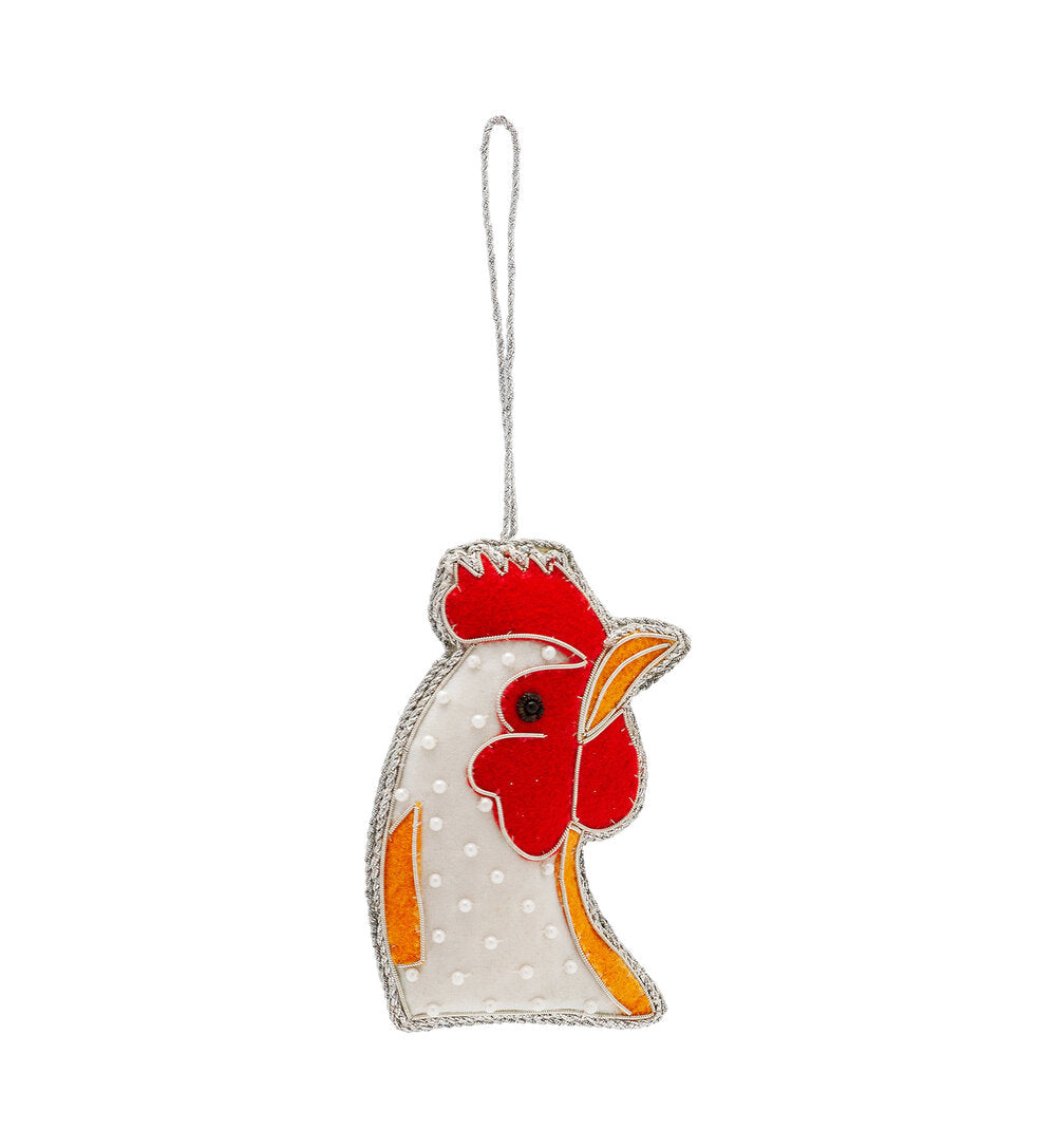 French Hen juleophæng - Multicolor